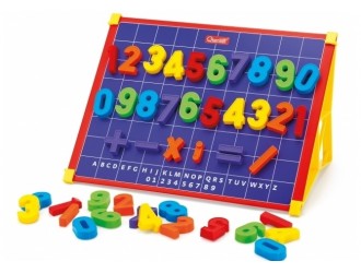 Tabla magnetica cu numere 64 el. Magneta 123 Quercetti