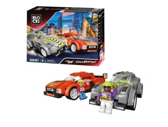 Set de constructie Masini de cursa Blocki The Collection, City Racing