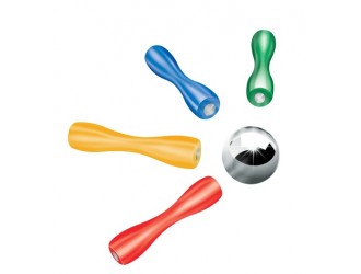 Set de constructie magnetic 124 elemente Blocki