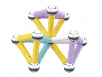 Set de constructie magnetic 38 elemente Blocki