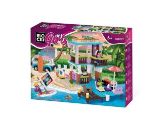 Set de constructie Casa pe plaja Blocki MyGirls Beach house