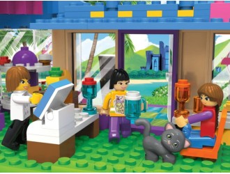 Set de constructie Cafenea Blocki MyGirls Friend's Cafe