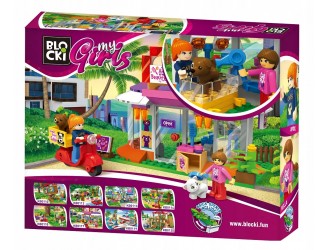 Set de constructie Spa pt animale de companie Blocki MyGirls Pet Spa