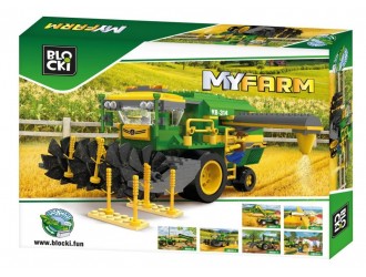 Set de constructie Combina agricola 371 el.Blocki MyFarm Harvester