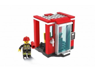 Set de constructie 2in1 Pompieri 59 el. Blocki MyFireBrigade