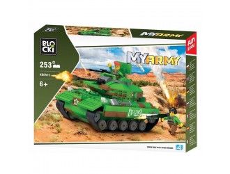 Set de constructie Tank 253 el. Blocki My Army