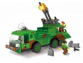Set de constructie Lansator de rachete 222 el. Blocki My Army