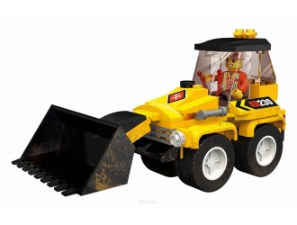 Set de constructie Buldozer Mini Blocki My City