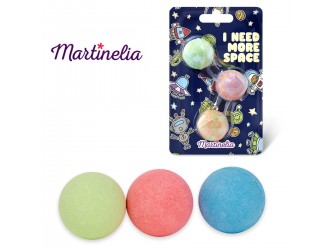 Set 3 bombe de baie I NEED MORE SPACE MARTINELIA
