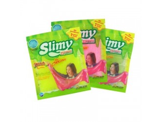 Slime in pachet zip 45g Slimy in asortiment 3 tipuri /4 culori