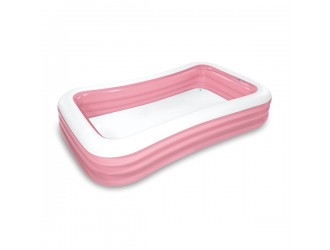 Piscina gonflabila familiala Intex Swim Center, 305 x 183 x 56 cm, 1050 Litri, Roz/Alb