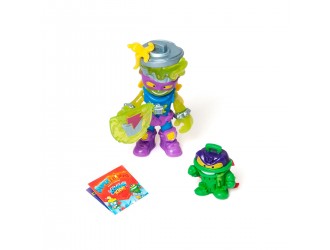 Figurina Trasher cu accesoriu SuperThings seria Kazoom Kids S1