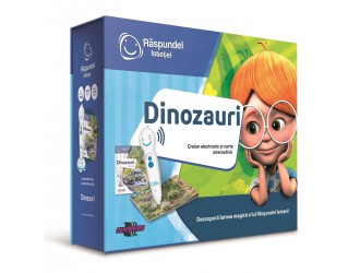 Pachet Raspundel Istetel, creion si carte Dinozauri