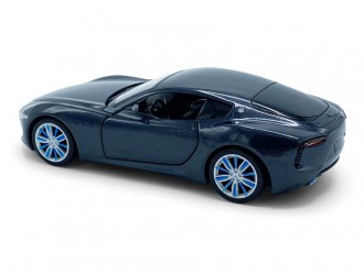 Macheta auto Maserati Alfieri, 1:32, Black, directie activa roti fata, suspensii, lumini si sunet