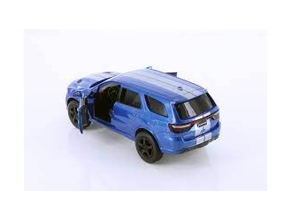 Macheta auto Dodge Durango SRT, 1:32, Blue directie activa roti fata, suspensii, lumini si sunet