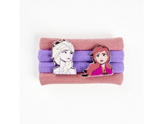Accesorii pentru par Elastice Ana&Elsa 4 buc. Frozen 2
