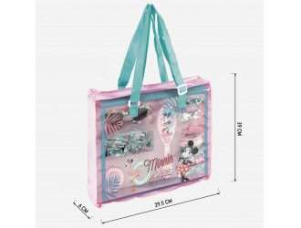 Set cu diverse accesorii pentru fetite in gentuta 18 buc. Minnie
