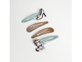 Accesorii pentru par Agrafe 4 buc. Princess