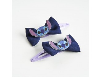Accesorii pentru par Agrafe Fundita 2 buc. Stitch