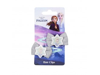 Accesorii pentru par Agrafe Fundite argintii 2 buc. Frozen