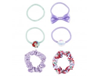 Accesorii pentru par Elastice 6 buc. Sirena