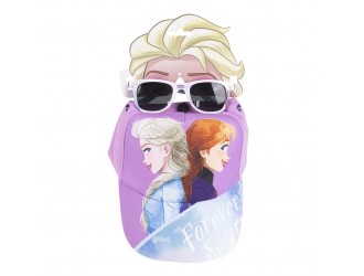 Set Chipiu si Ochelari de soare cu protectie UV Frozen II