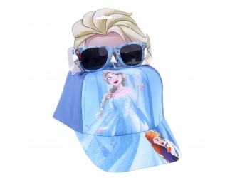 Set Chipiu si Ochelari de soare cu protectie UV Frozen