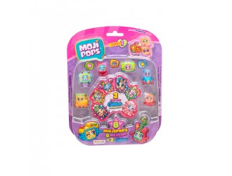 Set de joaca cu 8 figurine Moji Pops S1