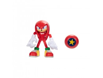 Figurina Knuckles personaj din Sonic the Hedgehog 10cm cu articulatie si un accesoriu