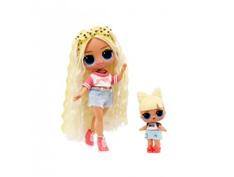Set cu papusa si figurina L.O.L. Surprise! seria Tweens&Tots - Rae Sands - SPF Q.I.Set cu papusa si figurina L.O.L. Surprise! seria Tweens&Tots - Rae Sands - SPF Q.I.