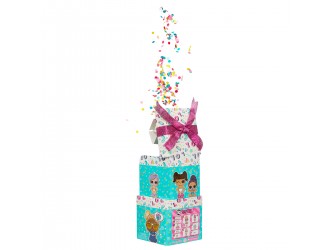 Set cu 2 papusi L.O.L. SURPRISE! seria Confetti Pop Birthday