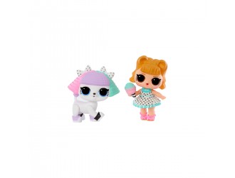Set 2 Figurine LOL Surprise OPP Tot + Pet - Jitterbug + Pupsta