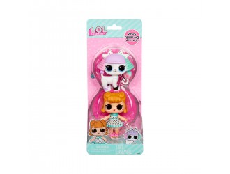 Set 2 Figurine LOL Surprise OPP Tot + Pet - Jitterbug + Pupsta