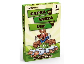 Noriel Joc de masa - Capra Vs Varza Vs Lup - Joc Razboi 33 Carti