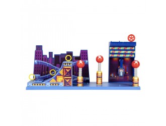 Set de joaca cu figurina Sonic the Hedgehog Studiopolis