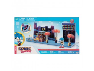 Set de joaca cu figurina Sonic the Hedgehog Studiopolis