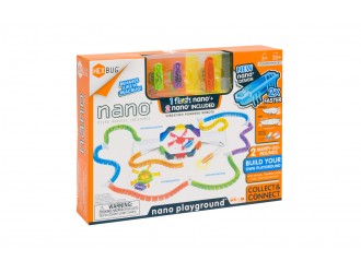 Set de joaca cu 8 segmente de traseu si 3 insecte Hexbug Nano 50662