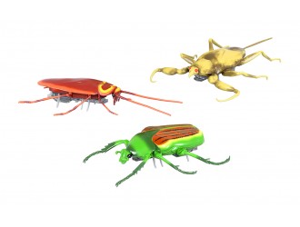 Set 3 Gandaci Hexbug Nano Real Bugs 50628