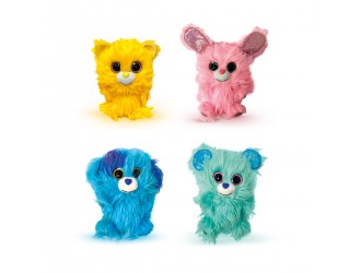 Jucarie de plus surpriza, Lovely Pets Baby - Animalut cu suzeta si pieptene, diverse modele, Sbabam