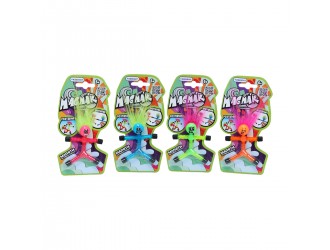 Figurina omulet spiralat cu magnet Magmak diverse culori si emoticoane