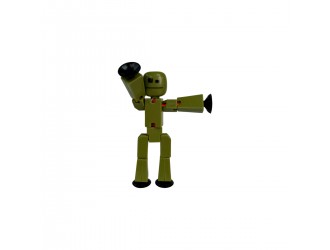 Figurina robot cu ventuze Stikbot Military