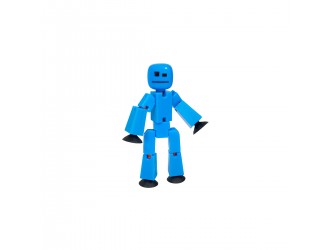 Figurina robot cu ventuze Stikbot bleu