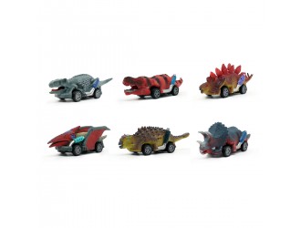Jucarie masinuta surpriza sub forma de animal, in cutie, Jurassik Car, diverse tipuri, Sbabam