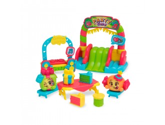 Set de joaca cu 2 figurine exclusive Moji Pops Party Time