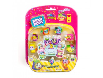 Set de joaca cu 8 figurine Moji Pops - Pearl