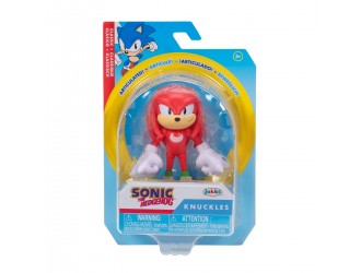 Figurina Knuckles 6cm cu articulatii seria Sonic the Hedgehog
