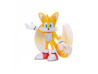 Figurina Tails 6cm cu articulatii seria Sonic the Hedgehog