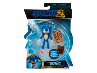 Figurina Sonic 10cm cu articulatii seria Sonic the Hedgehog 2 W2
