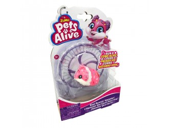 Jucarie interactiva Hamster Pets Alive, Berry