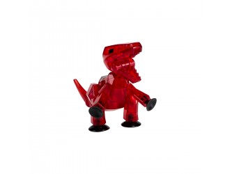 Figurina Tiranozaur cu ventuze Stikbot Mega Dino